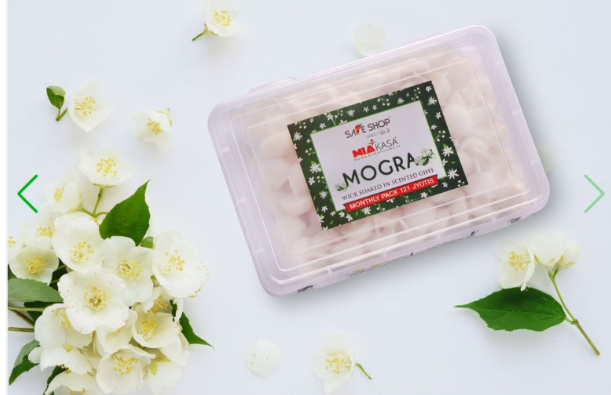 Miakasa Mogra Scented Jyot With Plastic Box